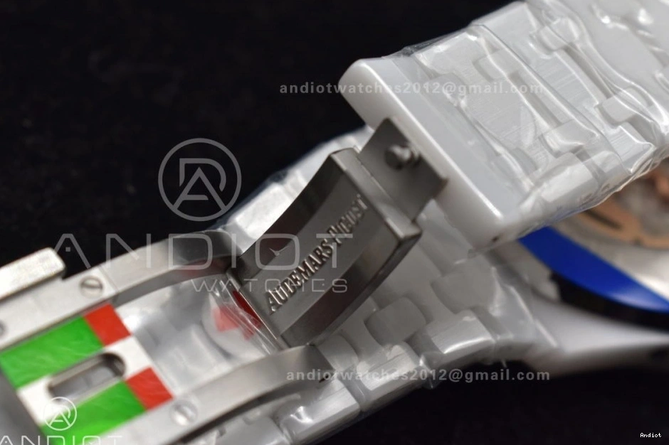 26579cb on Best Royal Perpetual APSF Ceramic Edition Oak Calendar White Bracelet A5134 Ceramic 0217